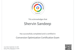 Conversion Optimization Conversion Optimization